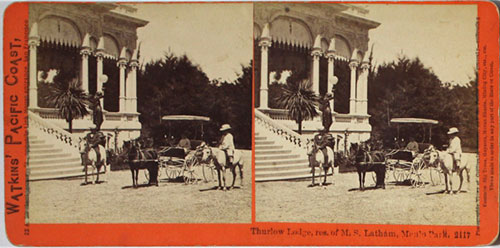 #2417 - Thurlow Lodge, res. of M. S. Latham, Menlo Park