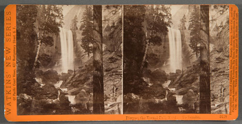 #3118 - Piwyac, the Vernal Fall, 300 ft., Yosemite Valley, Mariposa County, Cal.