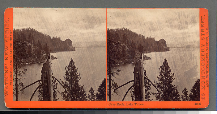 Watkins #4056 - Cave Rock, Lake Tahoe.