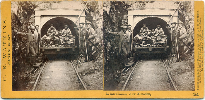 Watkins #145 - In the Tunnel, New Almaden