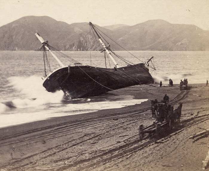 Watkins #955 - The Wreck of the Viscata, San Francisco