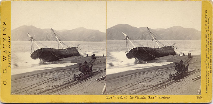 Watkins #955 - The Wreck of the Viscata, San Francisco