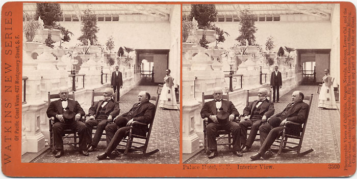 Watkins #3560 - Palace Hotel, S.F. Interior View.