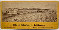 Unnumbered - City of Monterey, California.  November 1, 1875