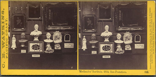 #642 - Mechanics' Institute, 1864, San Francisco.