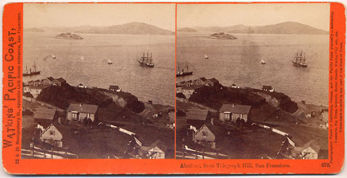 #670 - Alcatraz from Telegraph Hill, San Francisco