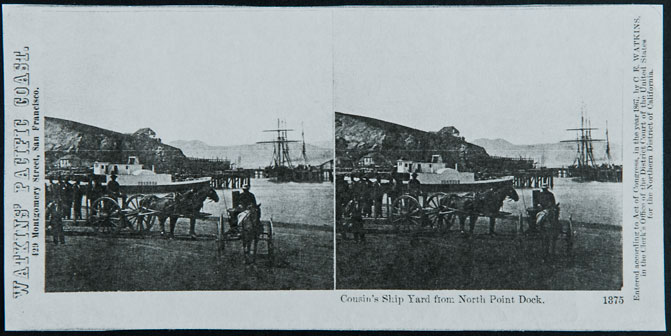 Watkins #1375 - Cousin's Ship Yard from North Point Dock