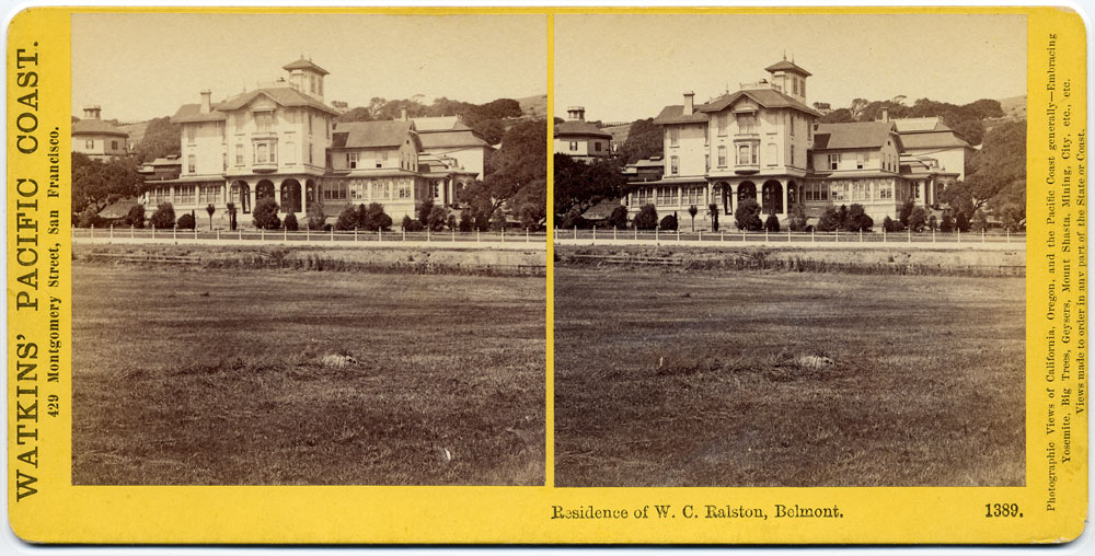 Watkins #1389 - Residence of W.C. Ralston, Belmont