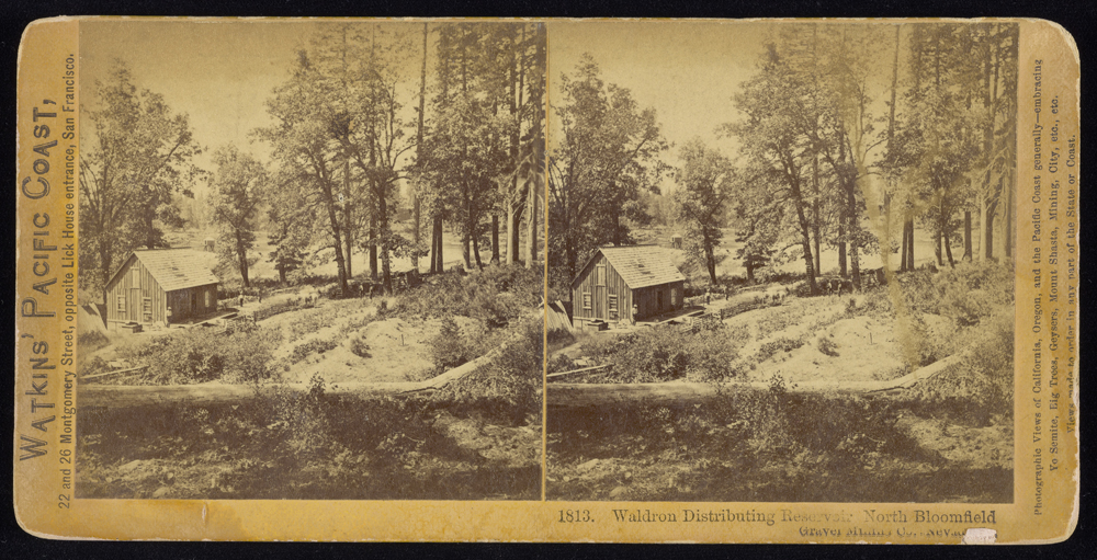 Watkins #1813 - Waldron Distributing Reservoir, North Bloomfield Gravel Mining Co.