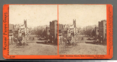 #2226 - Stockton Street from California, view North, San Francisco