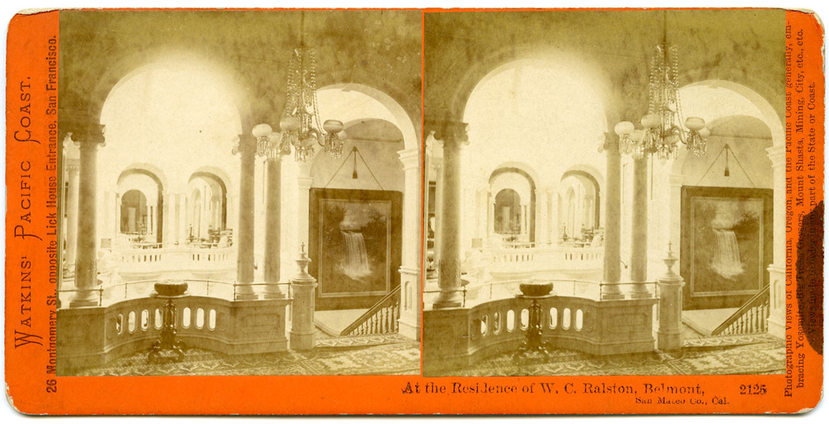 Watkins #2125 - At the Residence of W.C. Ralston, Belmont., San Mateo Co., Cal.