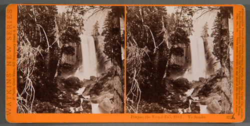 #3116 - Piwyac, the Vernal Fall, 300 ft., Yosemite Valley, Mariposa County, Cal.