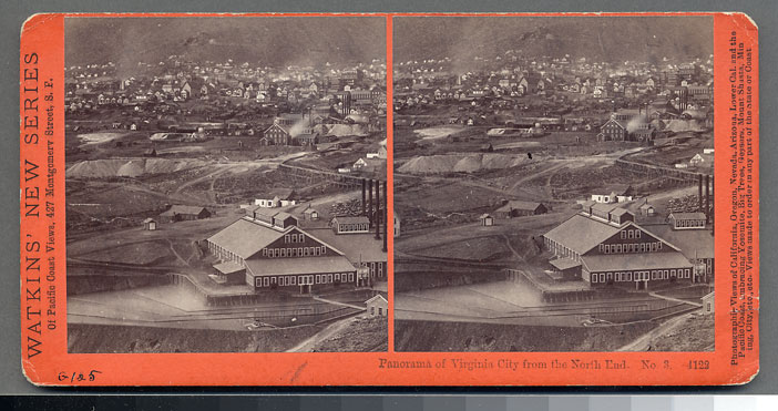 Watkins #4122 - Panorama of Virginia City from North End, Nev. #3