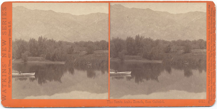 Watkins #4441 - The Santa Anita Ranch, San Gabriel, Cal.