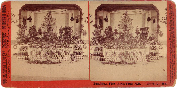 Watkins #4782 - Pasadena's First Citrus Fruit Fair. March 24, 1880