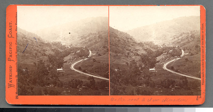 Watkins unnumbered view - On the Road to New Almaden
