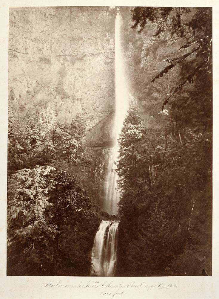 Watkins #422 - Multnomah Falls, Front View, Oregon