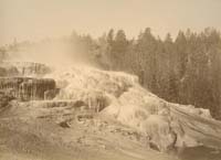 #S-106 - Cleopatra Terraces, Mammoth Hot Springs, Yellowstone National Park, Wyoming Territory