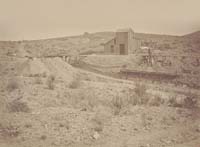 1309 - Hoisting Works, Northwest Shaft, Tough-Nut Mine, Arizona Territory