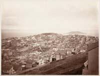 623 - View from Russian Hill, Showing Telegraph Hill and Goat Island, San Francisco