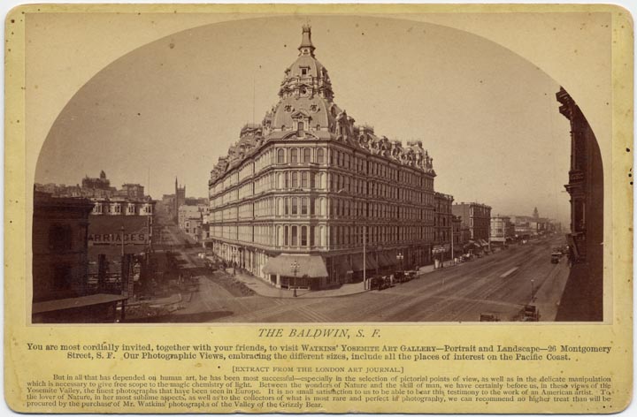 Watkins Unnumbered View - The Baldwin, S.F.