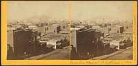 344 - View from Pine and Dupont Streets, July 4th, 1862, S.F.