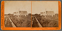 2572 - Church, Residence, and Academy Of Rev. Mr Brewer, San Mateo, Cal.