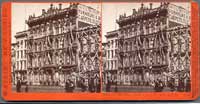3580 - Bancroft's Building, Market St., S.F., July 4, 1876.