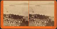 3632 - Alcatraz Island, from Telegraph Hill, San Francisco.