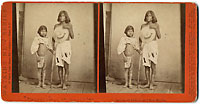 Unnumbered - Modesty and her daughter.  Indians of Arizona and New Mexico.